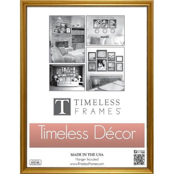 Timeless Frames Timeless Frames 78021 Astor Gold Wall Frame; 16 x 20 in. 78021